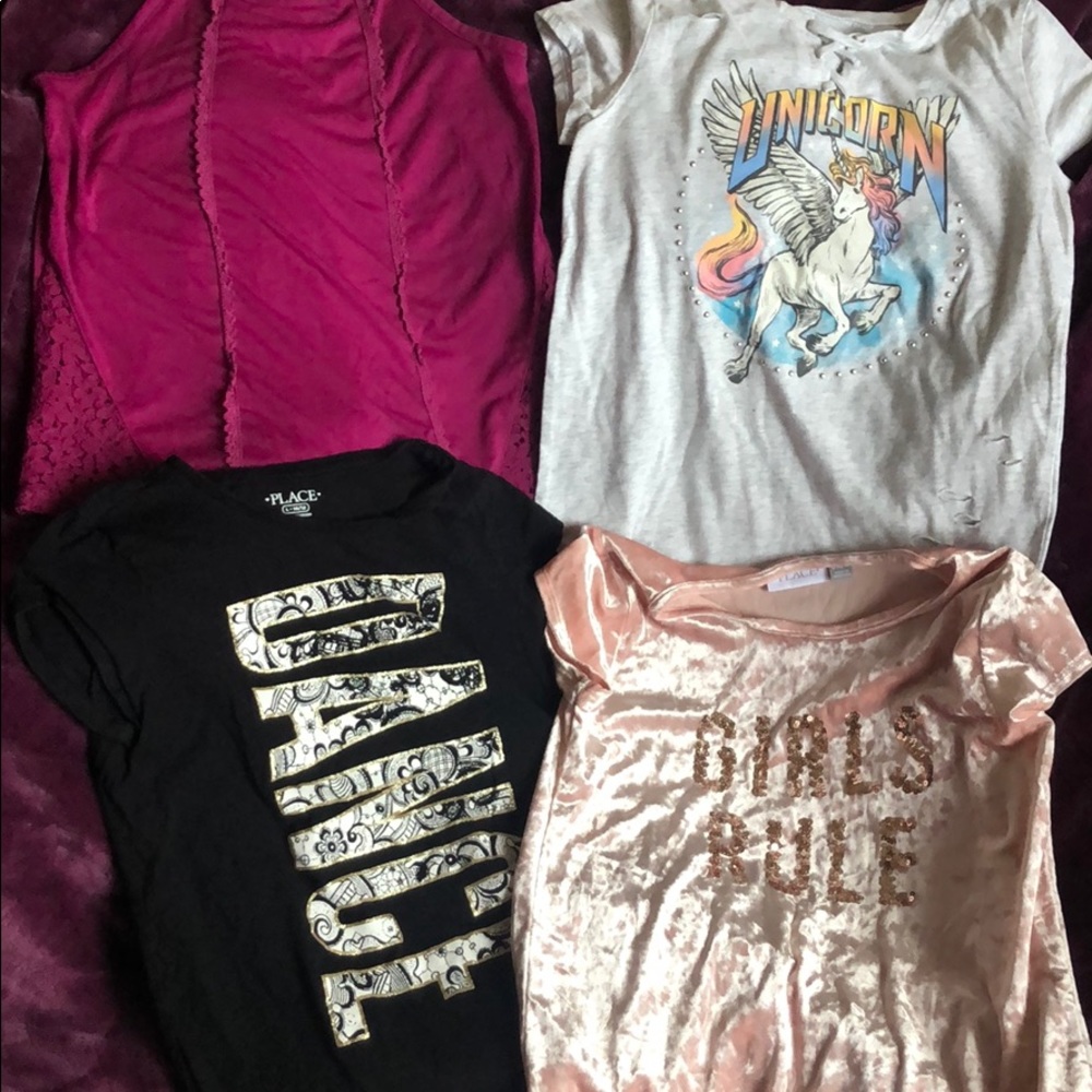 4 shirts